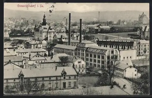 AK Grossröhrsdorf, Fabrik-Anlagen Werner & Söhne