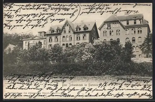 AK Barmen, Blick auf das Johanneum