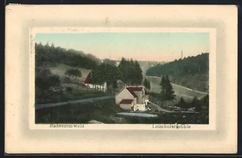 AK Radevormwald, Ansicht der Leimholermühle