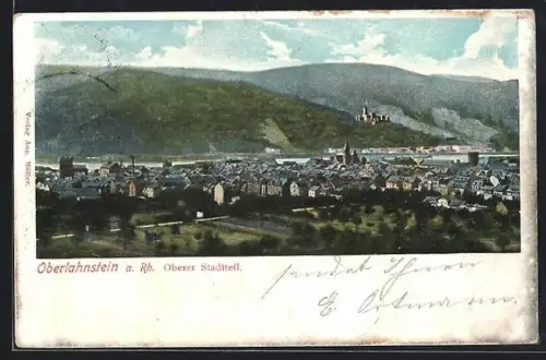 AK Oberlahnstein a. Rh., Oberer Stadtteil