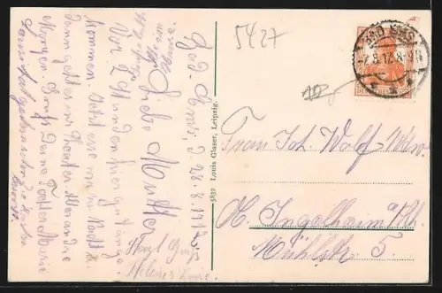 AK Bad Ems /Lahn, Totalansicht mit Brücken aus der Vogelschau