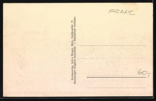 AK Savonières, Vue du cimetière et de l`église avec collines en arrière-plan