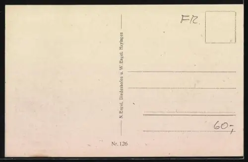 AK Éton, Champ de bataille occidental, Éton, avant Verdun