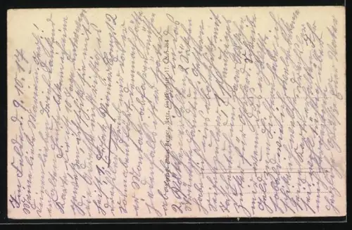 AK Douaumont, Vue du village après destruction