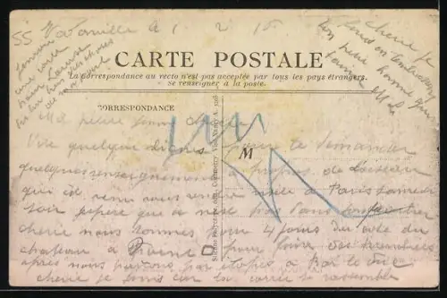 AK Rambucourt /Meuse, La Mairie bombardée