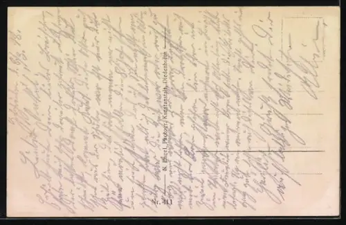 AK Étain, Champ de bataille occidental enneigé près de Verdun