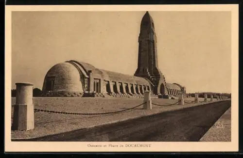AK Douaumont, Ossuaire et Phare de Douaumont