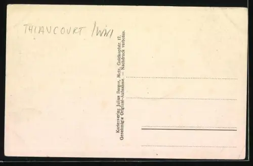 AK St. Mihiel, Vue générale sur la ville avec église et campagne environnante