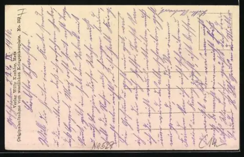 AK Verdun, Les effets de nos obus lourds sur les bâtiments