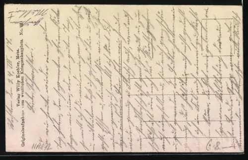 AK Billy, L`Eglise en ruines après un événement destructeur