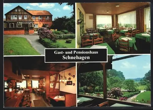 AK Fallingbostel-Adolphsheide, Gast- und Pensionshaus Schnehagen