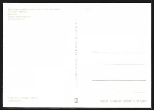 AK Gräfenhainichen, J. G. Galle-Denkmal, Stadtansichten