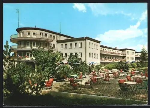 AK Gernrode /Harz, FDGB-Erholungsheim Fritz Hecker