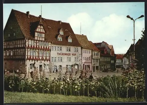 AK Bad Frankenhausen /Kyffh., Gasthaus Thüringer Hof am Anger