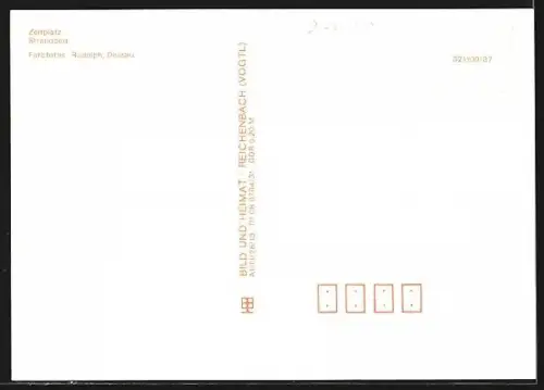 AK Dessau, Zeltplatz, Strandbad Adria, Aussenansichten