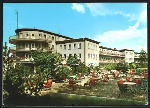 AK Gernrode /Harz, FDGB-Erholungsheim Fritz Hecker