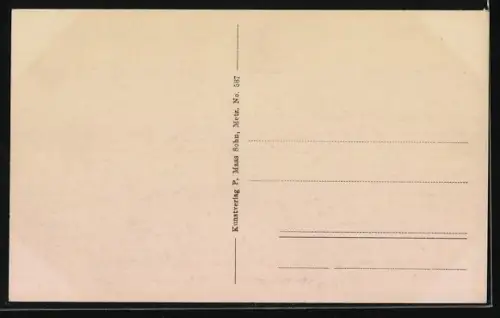 AK Buzy, Chemin menant au village avec vue dégagée