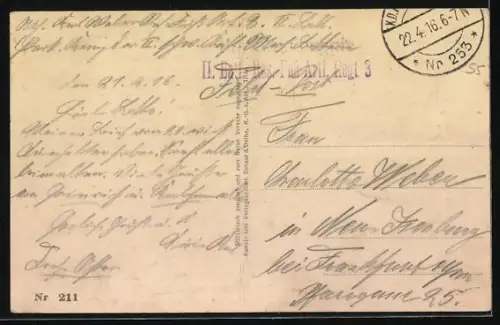 AK Montmédy, Pont détruit par les Francais