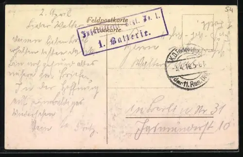 AK Villosnes-Sivry, Blick zum Sägewerk