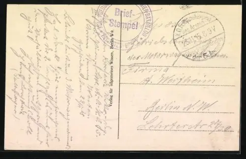 AK Stenay, Entrée de la caserne avec des soldats en uniforme