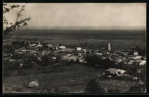 AK Vigneulles, Vue panoramique du village et de la campagne environnante