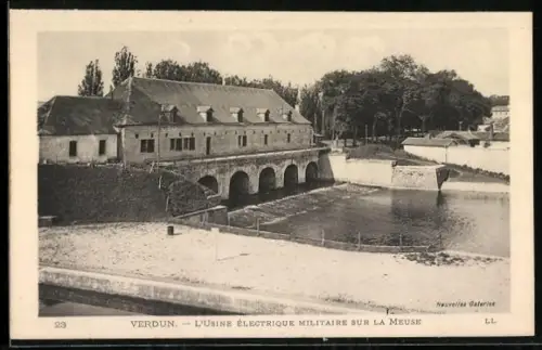 AK Verdun, L`usine électrique militaire sur la Meuse