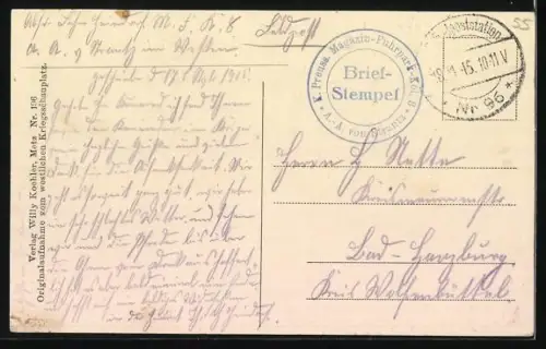 AK St. Mihiel, Paradeplatz et cathédrale avec kiosque à musique