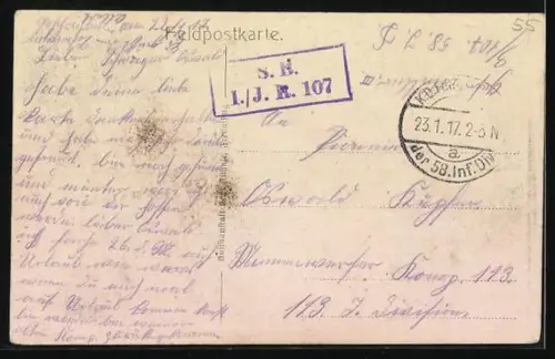 AK Stenay, Église, caserne, lazaret et école en vues multiples