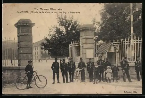 AK St.-Mihiel, Entrée de la Caserne du 161e Régiment d`Infanterie