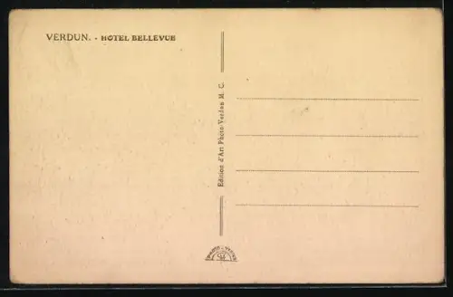 AK Verdun, Hôtel Bellevue