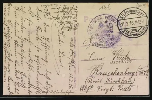 AK Apremont, Soldats sur la place du village avec bâtiment à horloge en arrière-plan