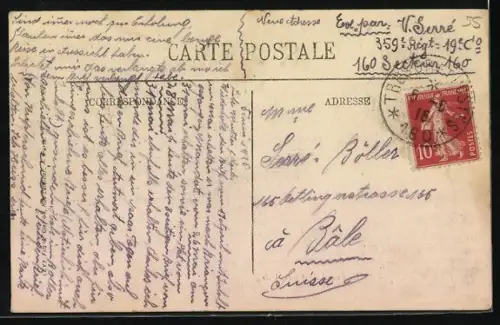 AK Bar-le-Duc, Boulevard de La Rochelle avec passants et arbres alignés