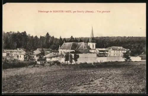 AK Souilly /Meuse, Pèlerinage de Benoîte-Vaux, Vue générale