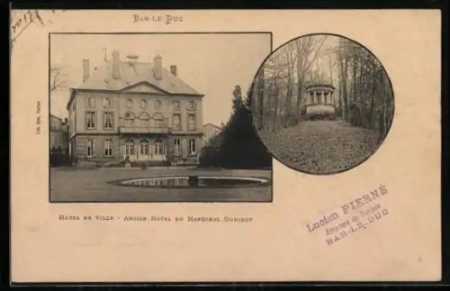 AK Bar-le-Duc, Hôtel de Ville, Ancien Hôtel du Maréchal Oudinot, Pavillon