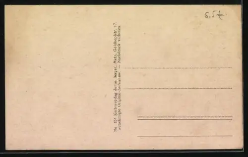 AK Billy, Scène de rue avec charrette et habitants devant un croisement