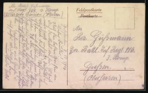 AK Brandeville, Vue du bâtiment historique avec des habitants devant l`entrée