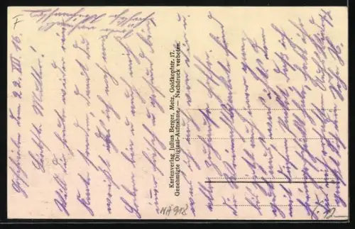 AK Hattonchâtel, Ludwigsplatz avec vue sur l`église et les habitants