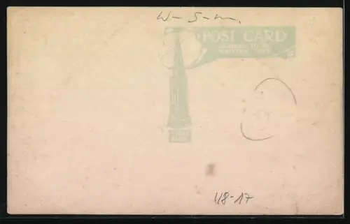 AK Charles Parsons mit Fernrohr, Indian Mutiny Veteran