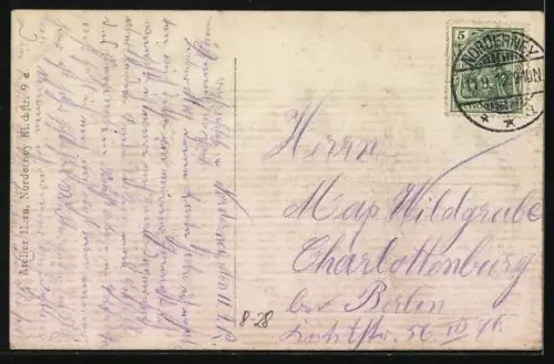 Foto-AK Köche im Garten, Gruppenbild