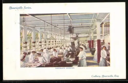 AK Bournville, Cholocate covering