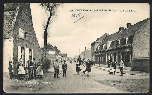 AK Calonne-sur-la-Lys /P.-de-C., La Place