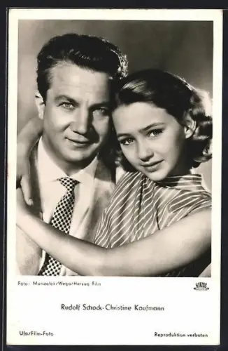 AK Opernsänger Rodolf Schock & Opernsängerin Christine Kaufmann
