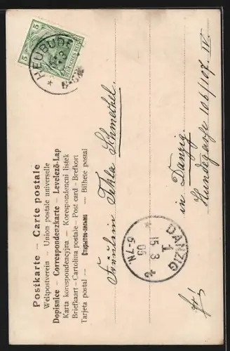 AK Opernsängerin Geraldine Farrar als Manon