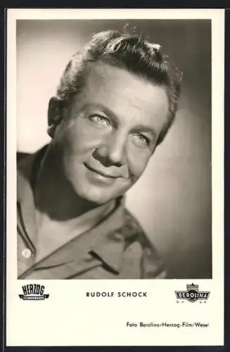 AK Rudolf Schock, Portrait des Schauspielers