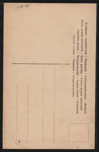 AK Opernsängerin Reta Walter im Kleid