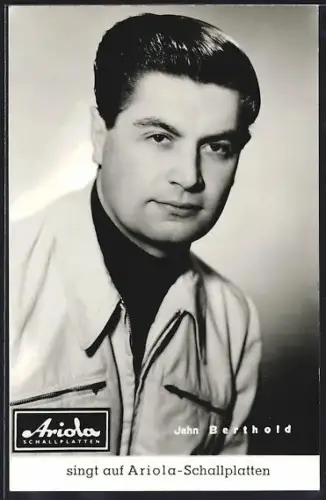 AK Jahn Berthold, Portrait, Emblem Ariola