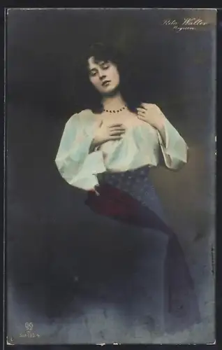 AK Schauspielerin Reta Walter als Mignon