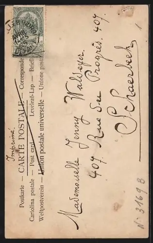 AK Seguin dans Tannhäuser, Portrait