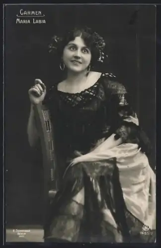 AK Maria Labia als Carmen