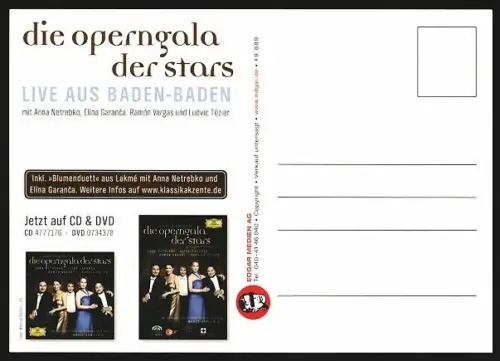 AK Anna Netrebko und Elina Garanca, Doppelportrait, Deutsche Grammophon